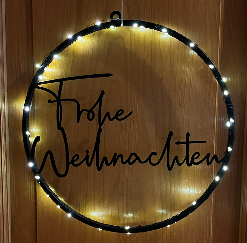 Schild - Frohe Weihnachten - Frohes Fest, 38 cm|deko.delivery