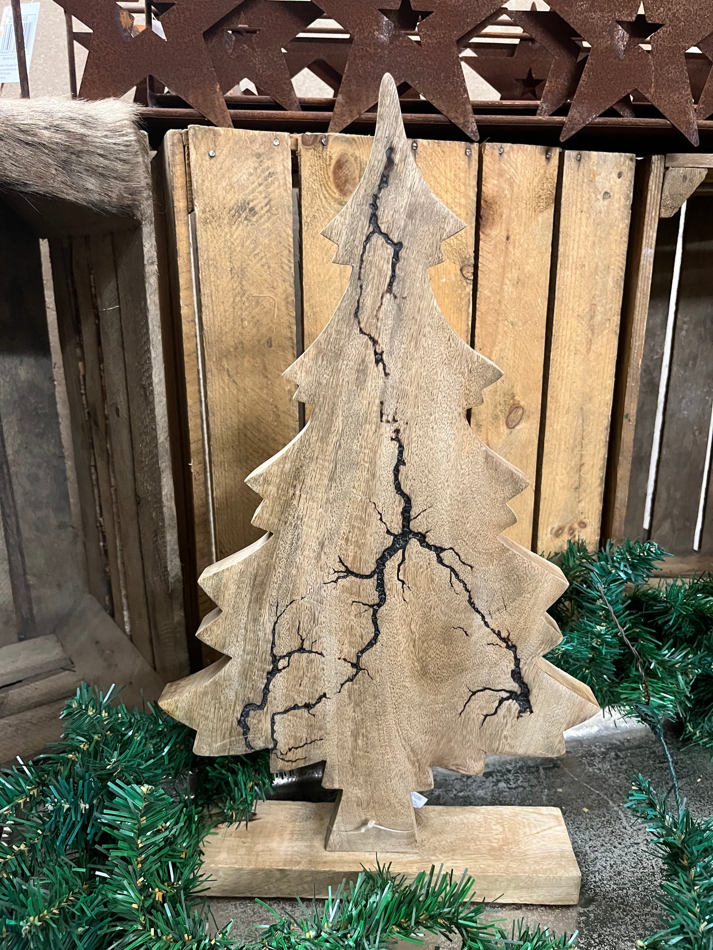 Holztannenbaum Percha Mangoholz