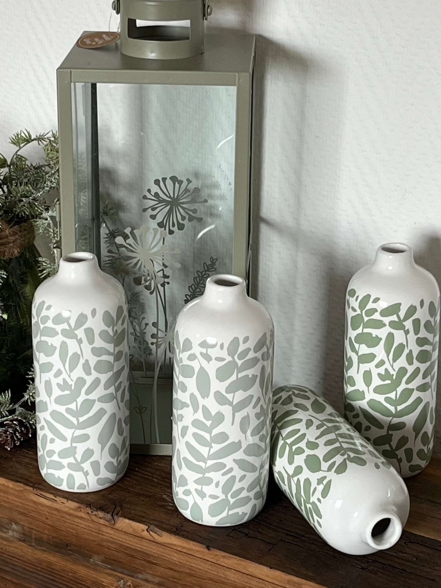 Vase - Stilvolle Keramikvase für jeden Raum, H ca. 18 cm