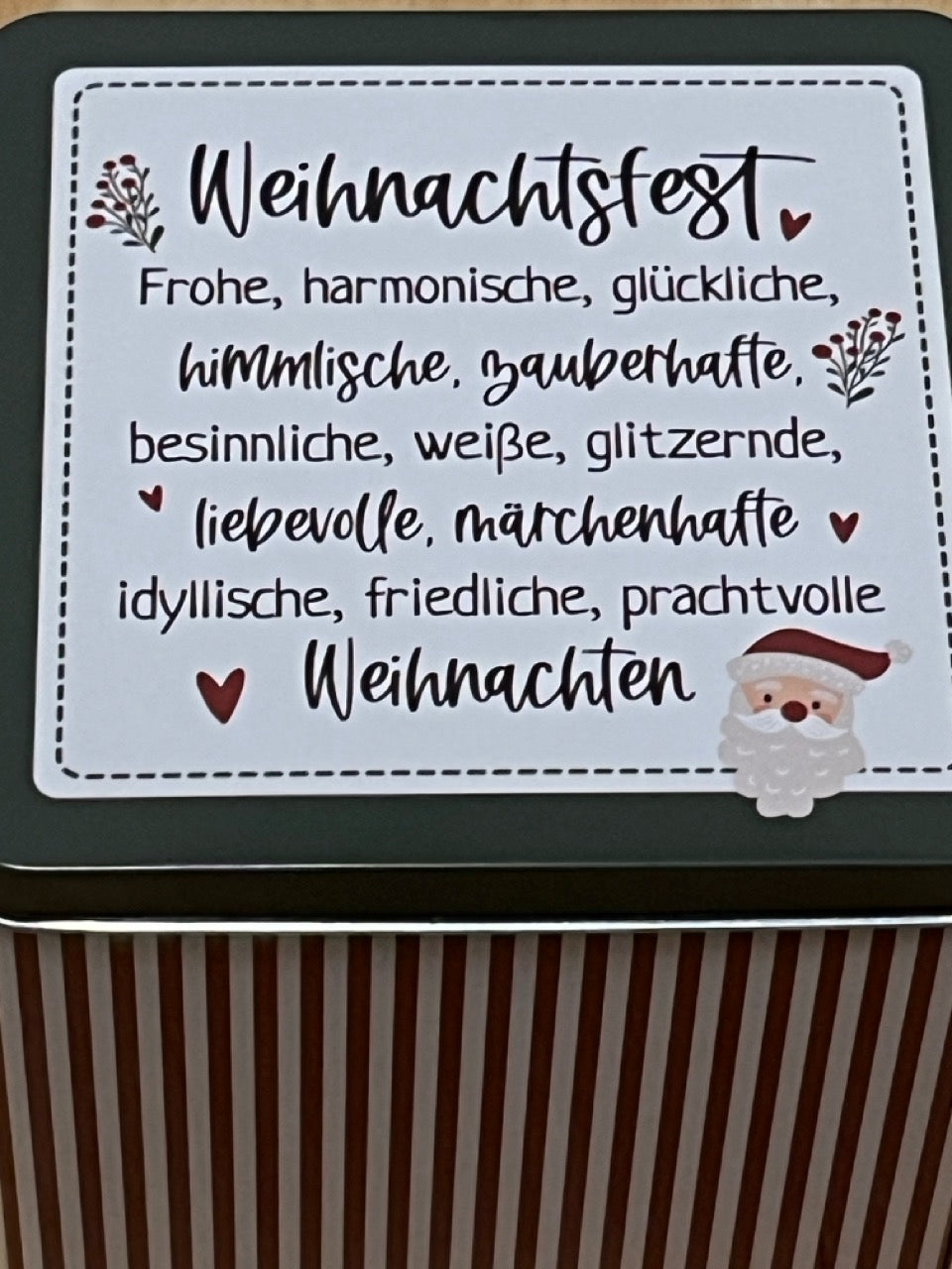 Keksdosen - Keksdose Weihnachten