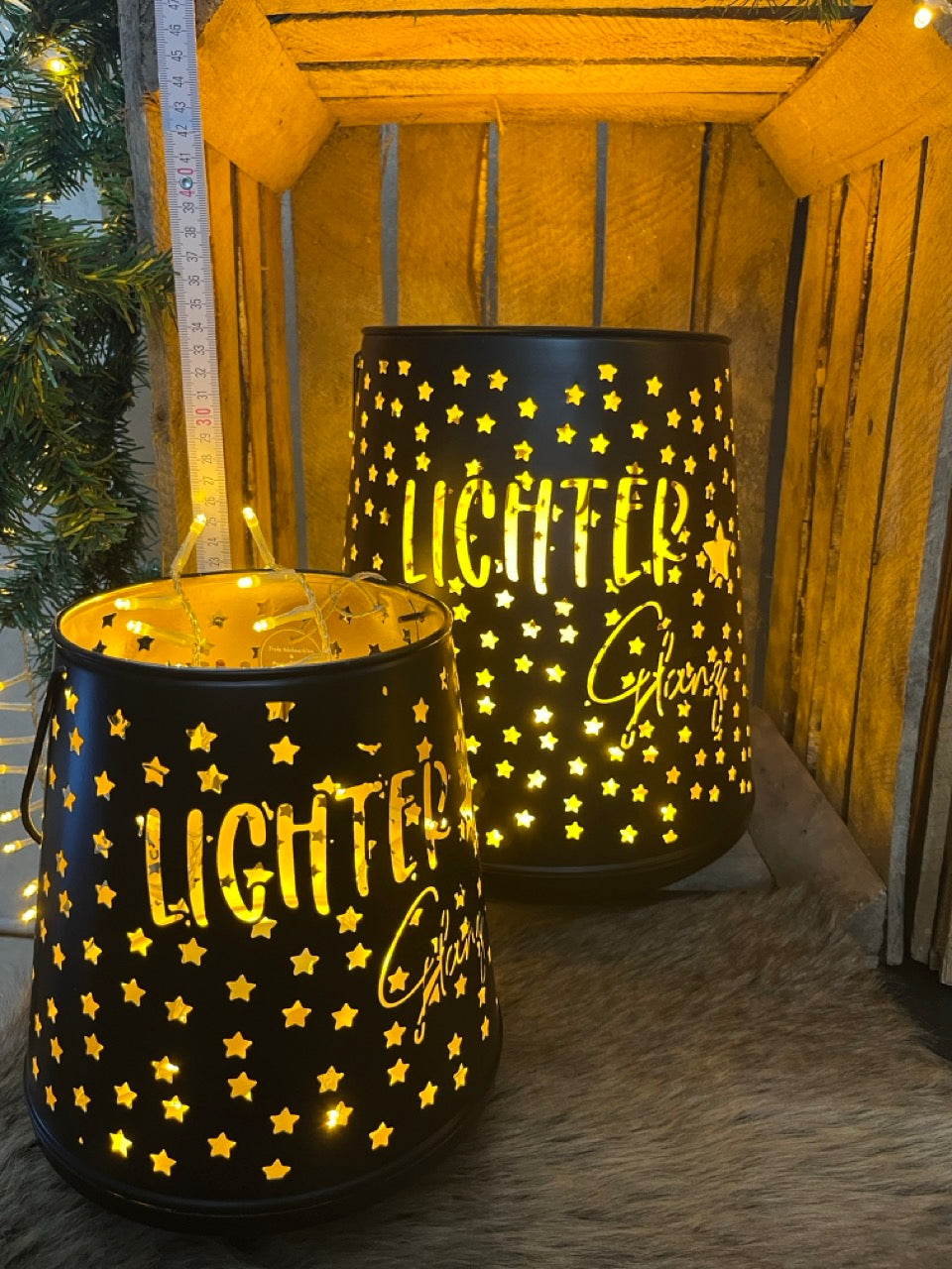 Windlicht Glanz - groß