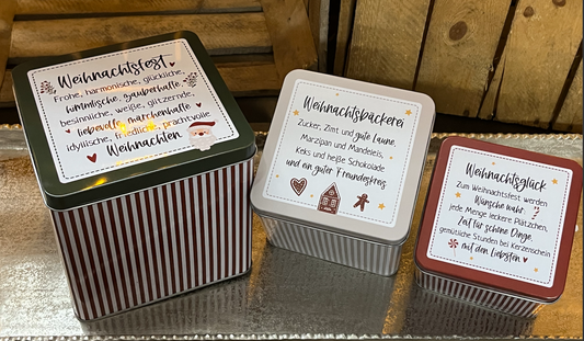 Keksdosen - Keksdose Weihnachten