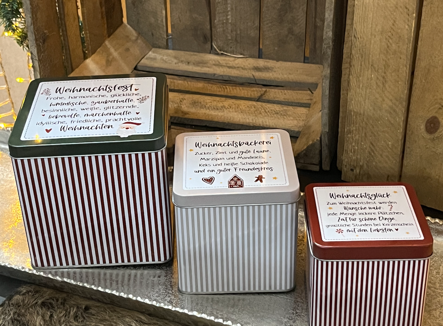 Keksdosen - Keksdose Weihnachten