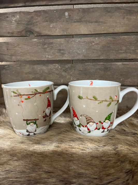 Tasse - Jumbobecher im Set, Porzellan, spülmaschinenfest