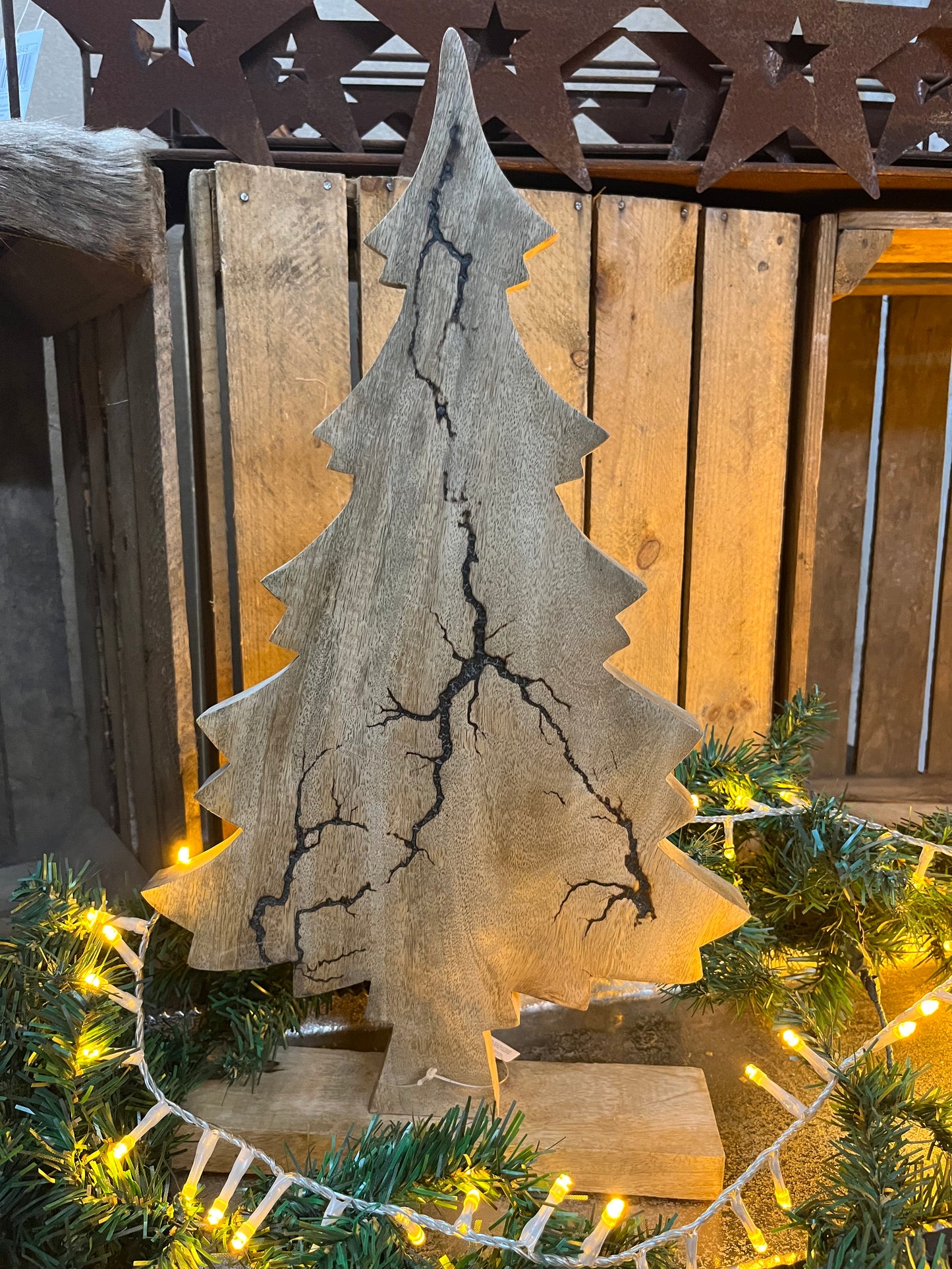 Holztannenbaum Percha Mangoholz
