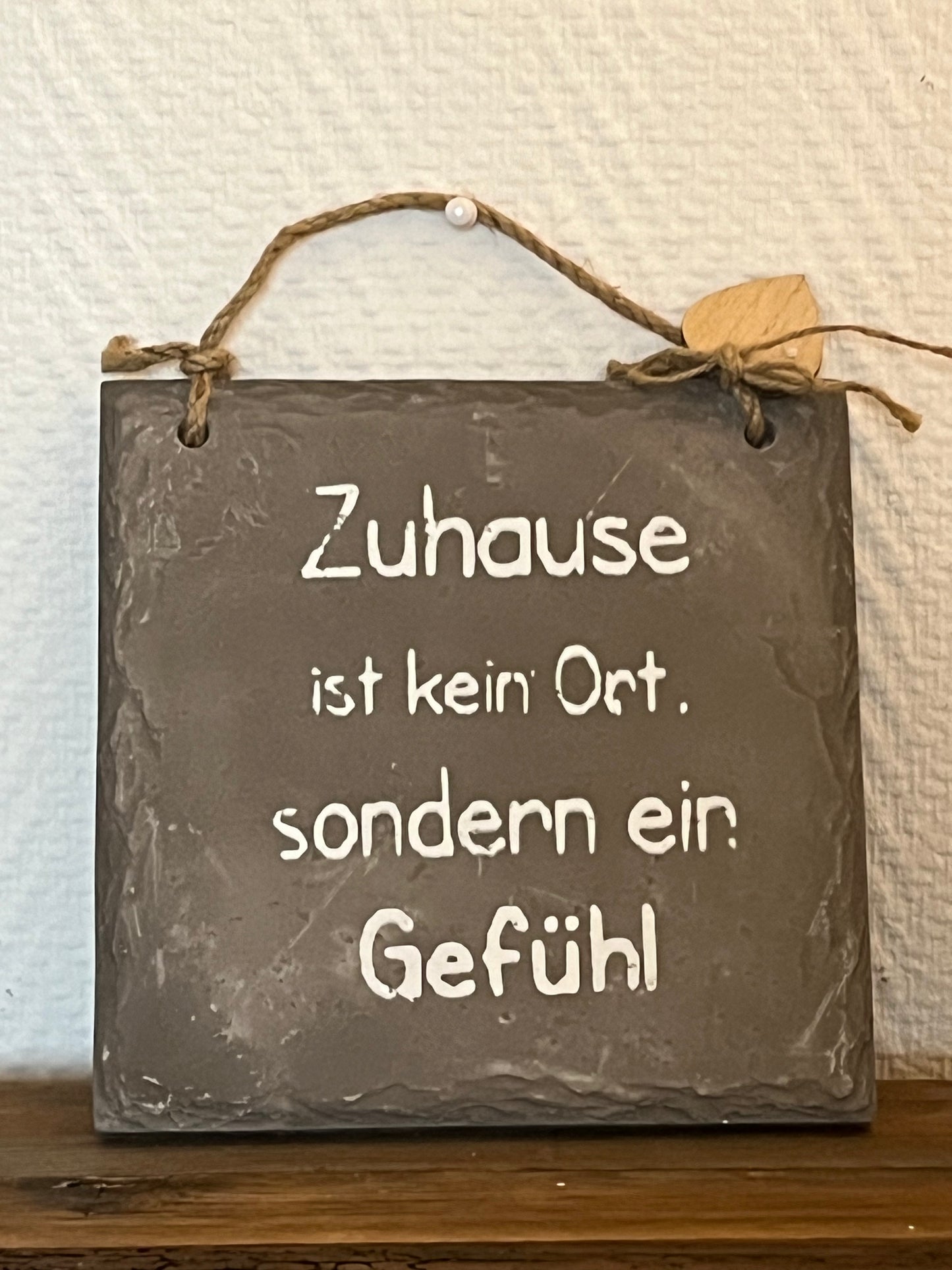 Schild - Zuhause