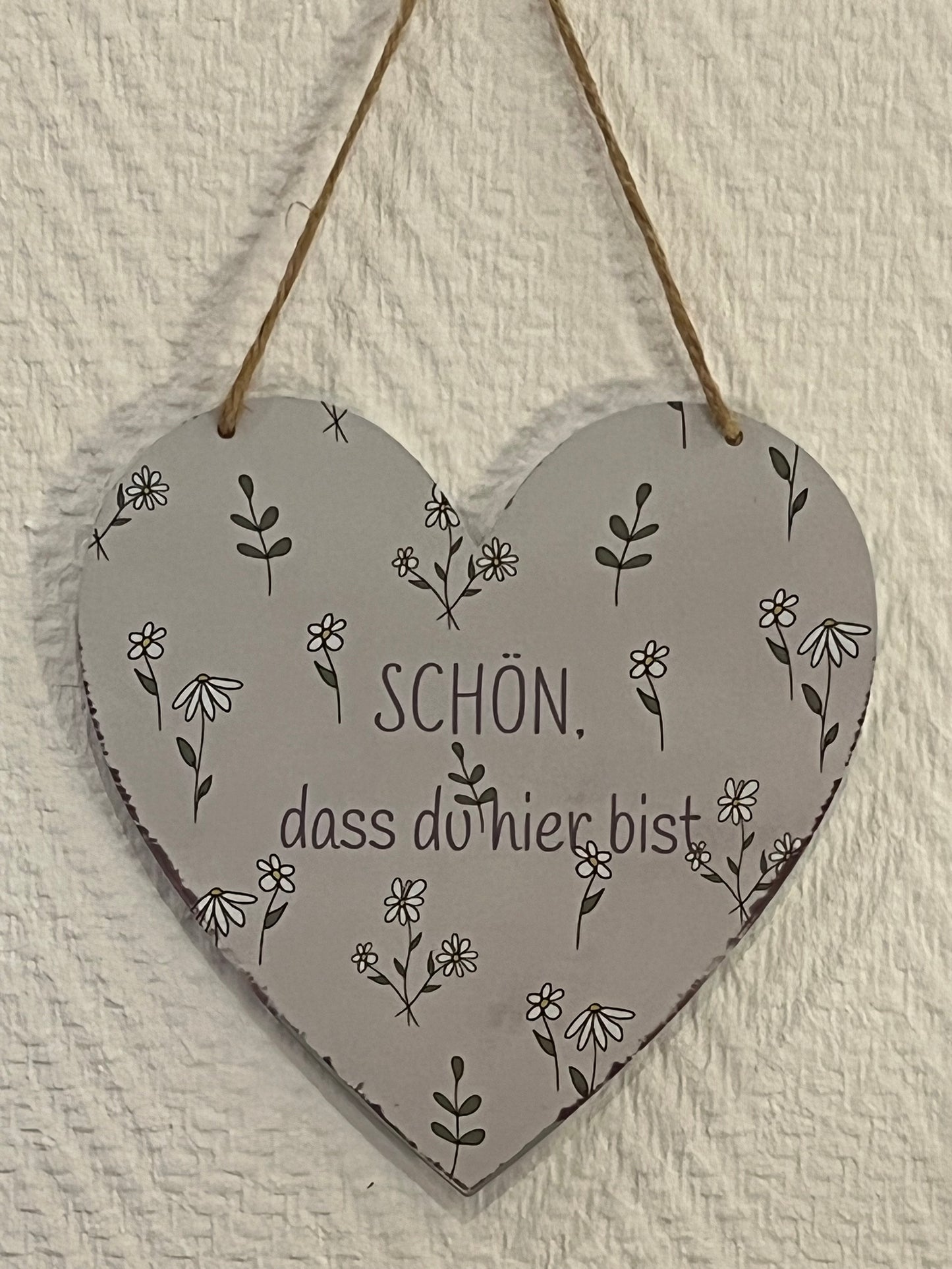 Schild Kamille Floral