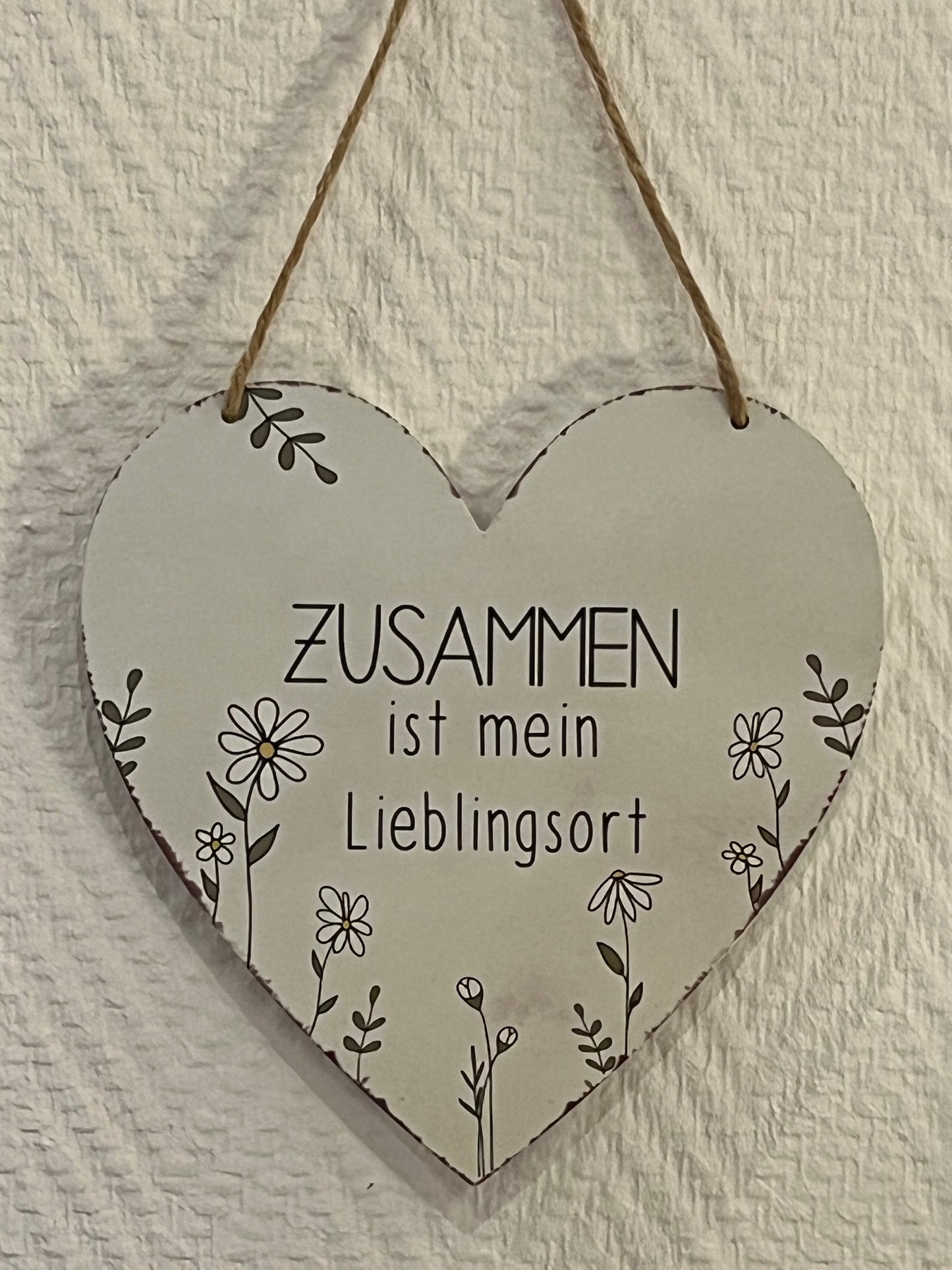 Schild Kamille Floral
